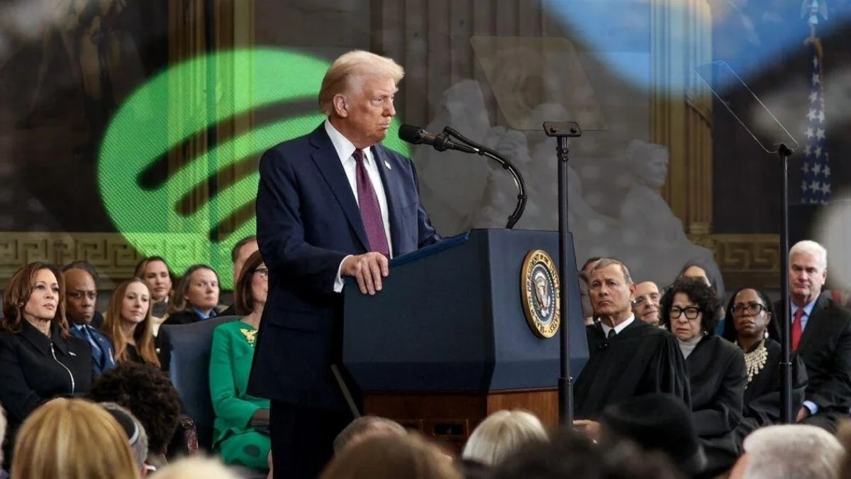 Trump fait perdre 229 milliards au secteur musical en un jour