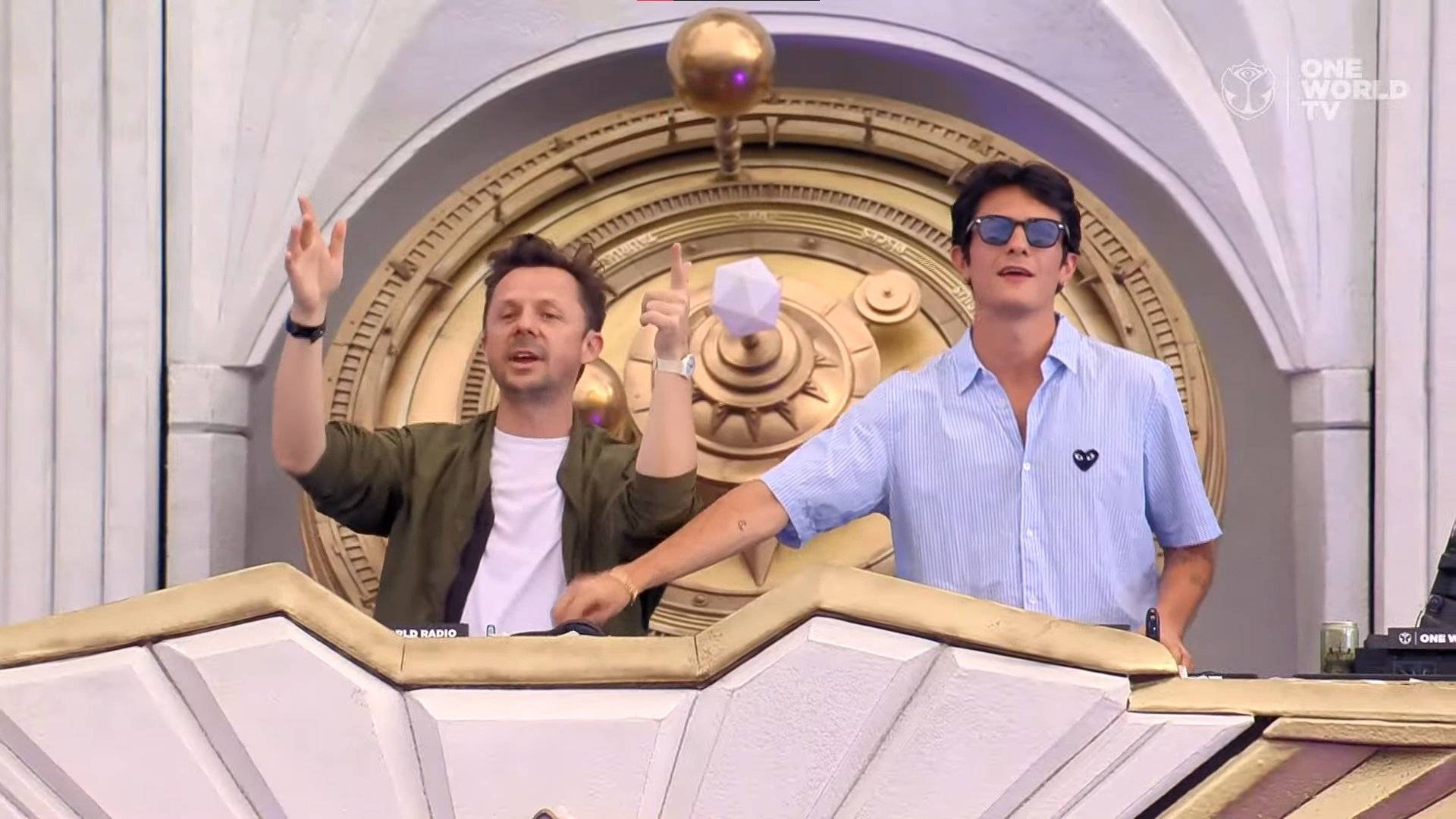 Martin Solveig et Kungs en B2B à Tomorrowland