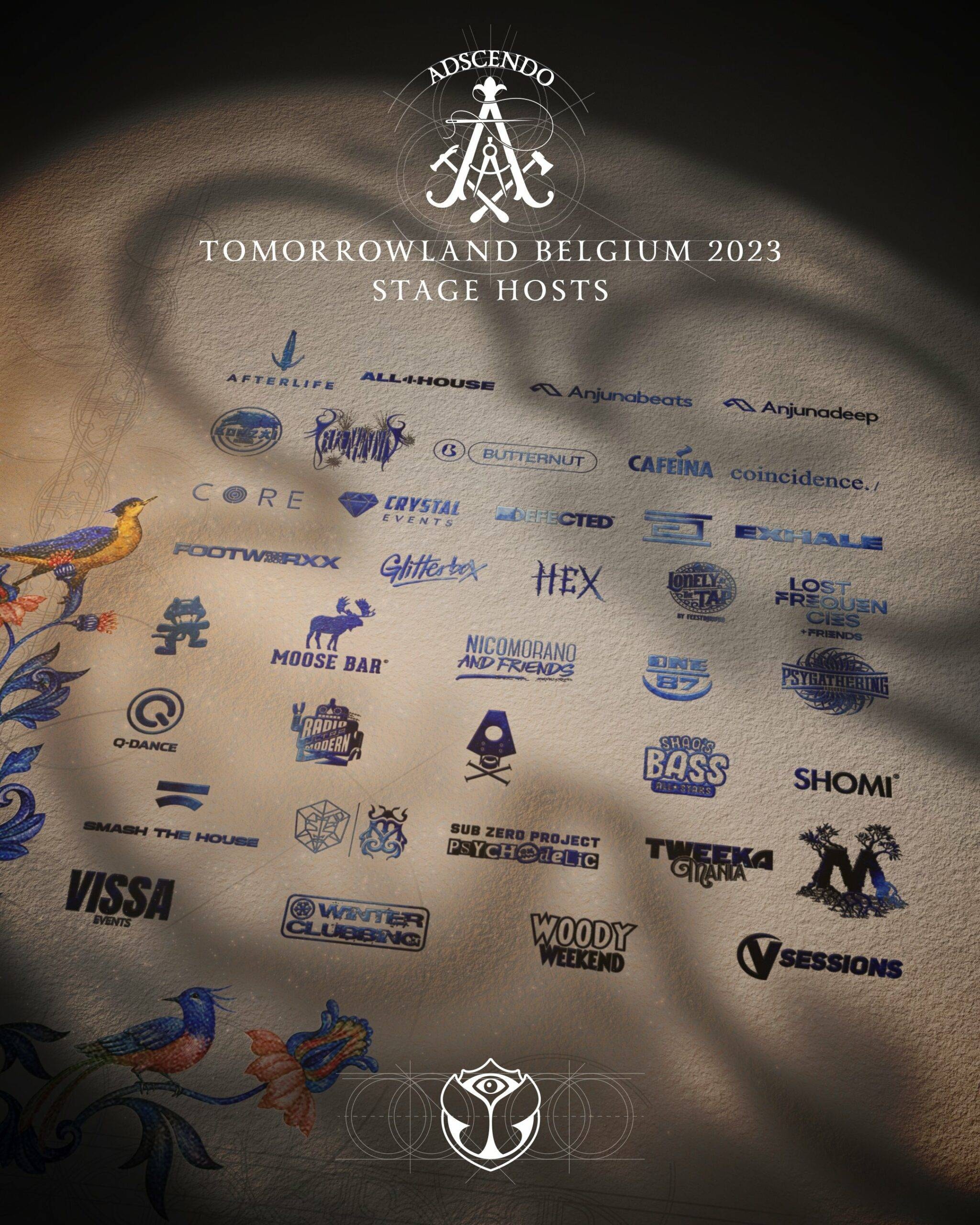 Tomorrowland dévoile les noms de ses Label Stages