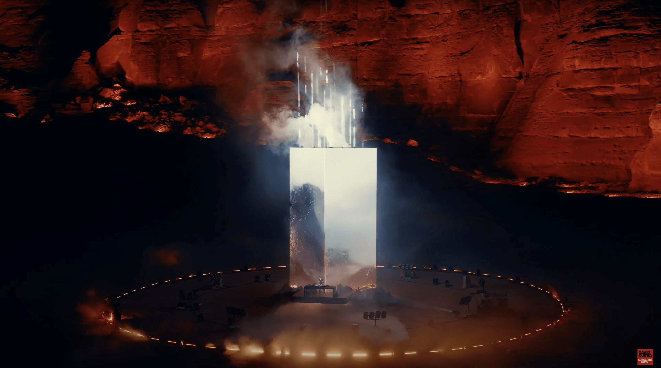 The Monolith, le nouveau show à couper le souffle de David Guetta